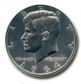 1964 Kennedy Half Dollar 3" Giant Metal Coin Replica